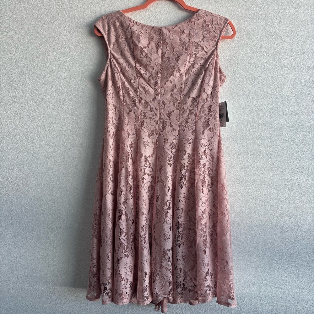 Pink Lace Dress